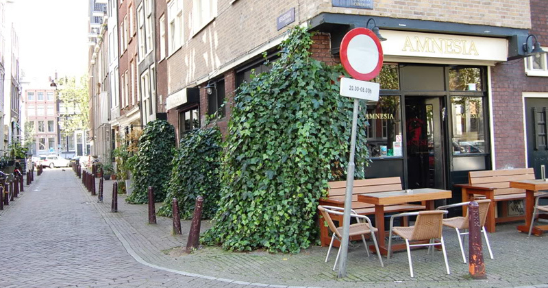 Coffeeshop Amnesia à Amsterdam