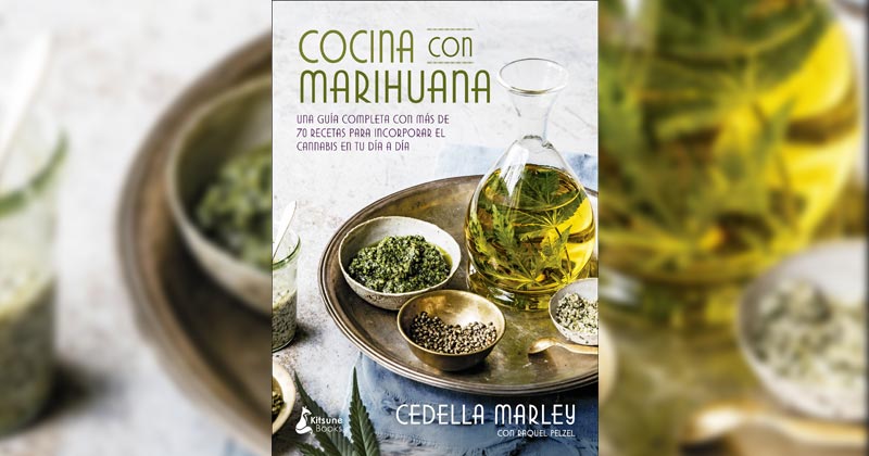 Livre de cuisine au cannabis