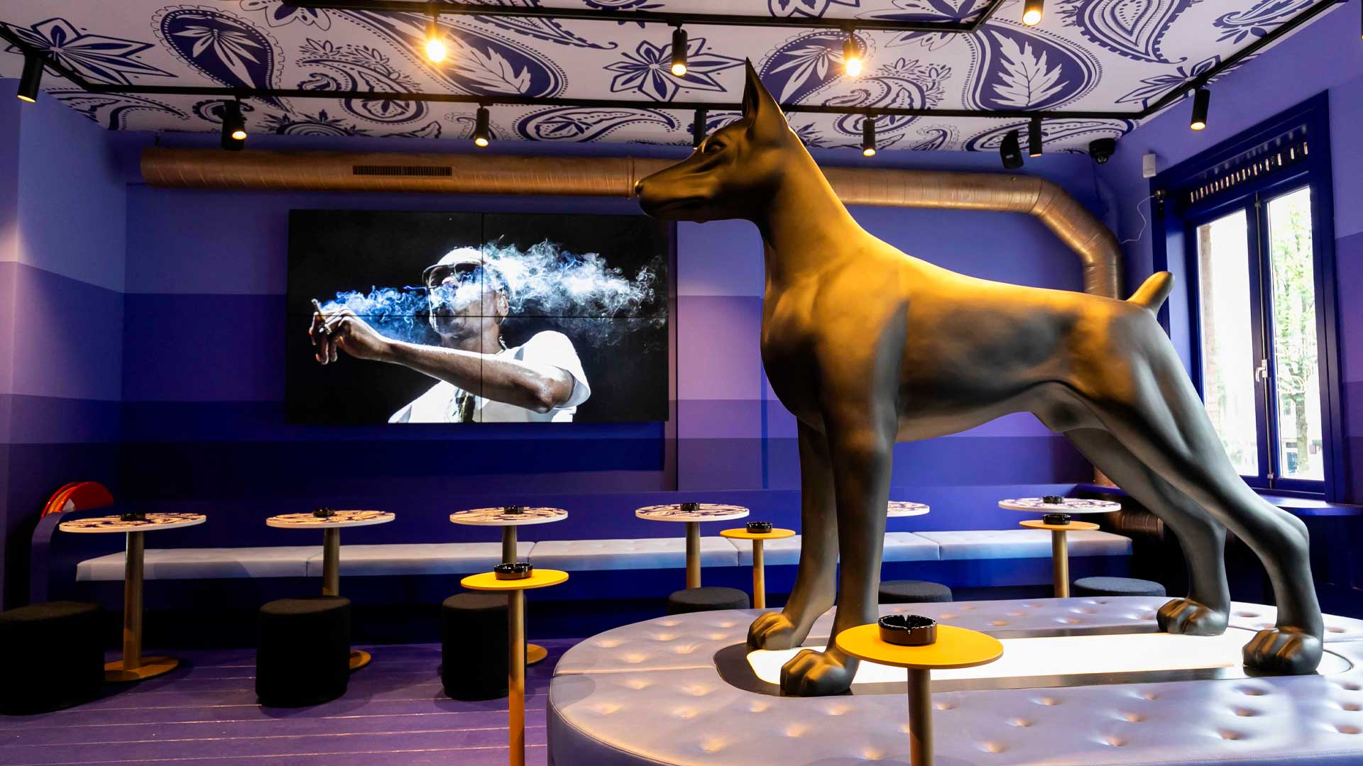 Coffeeshop de Snoop Dogg à Amsterdam