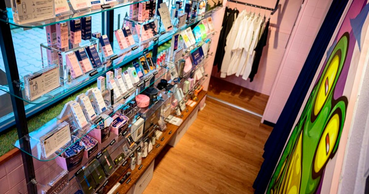 Un CBD shop au Japon