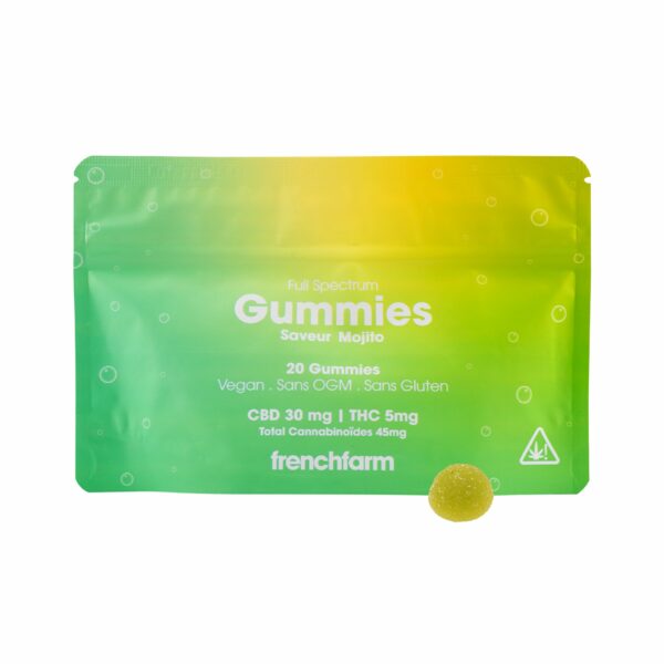 Full-spectrum gummies Mojito