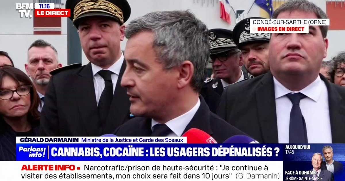 Gérald Darmanin et ses mensonges sur le cannabis