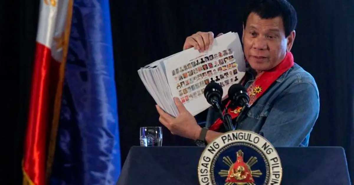 Arrestation de Rodrigo Duterte